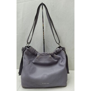 Michael Kors Purple Leather Crossbody Shoulder Bag